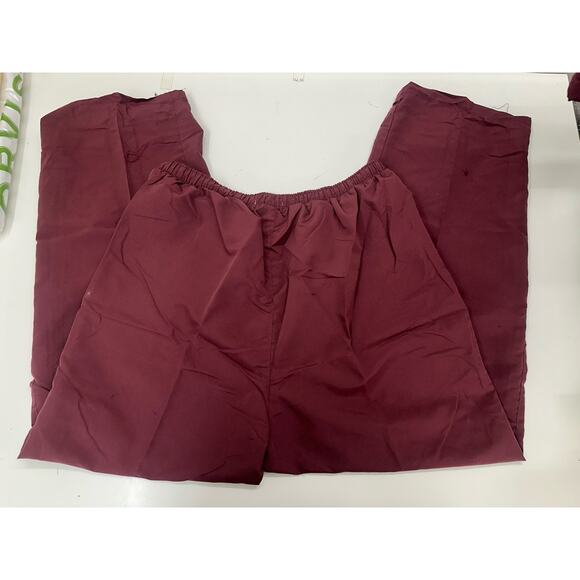 The Paragon Womens Two Piece Pant Set Size XL Maroon Jacket Pants Trackset - Picture 12 of 16